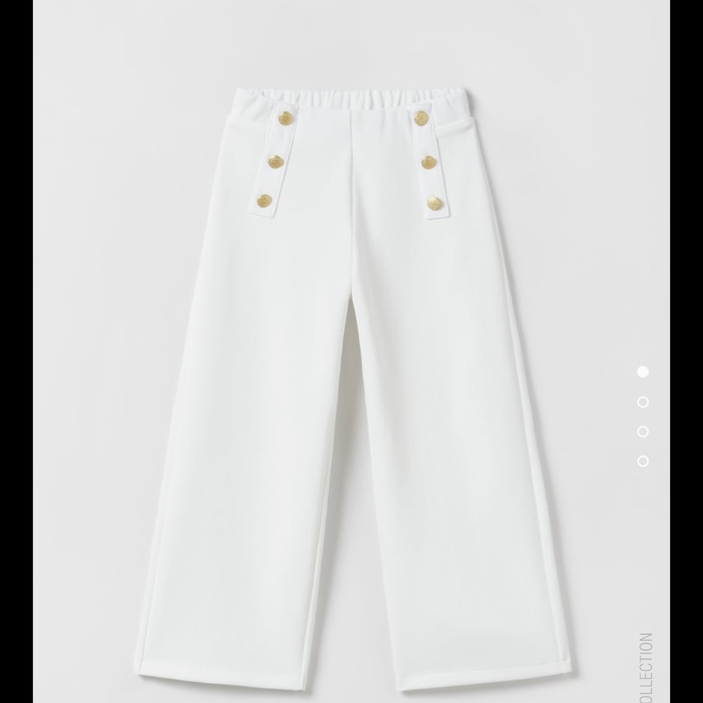 NWT Zara Kids Buttoned Cullottes